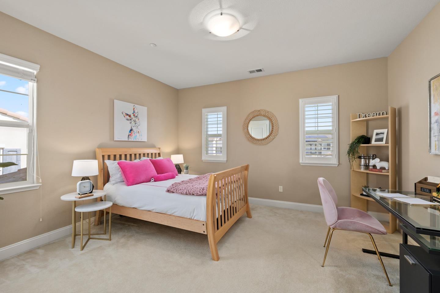 39 Estates Drive Millbrae, CA 94030 - Photo 13 of 19 a bedroom with a bed and a window