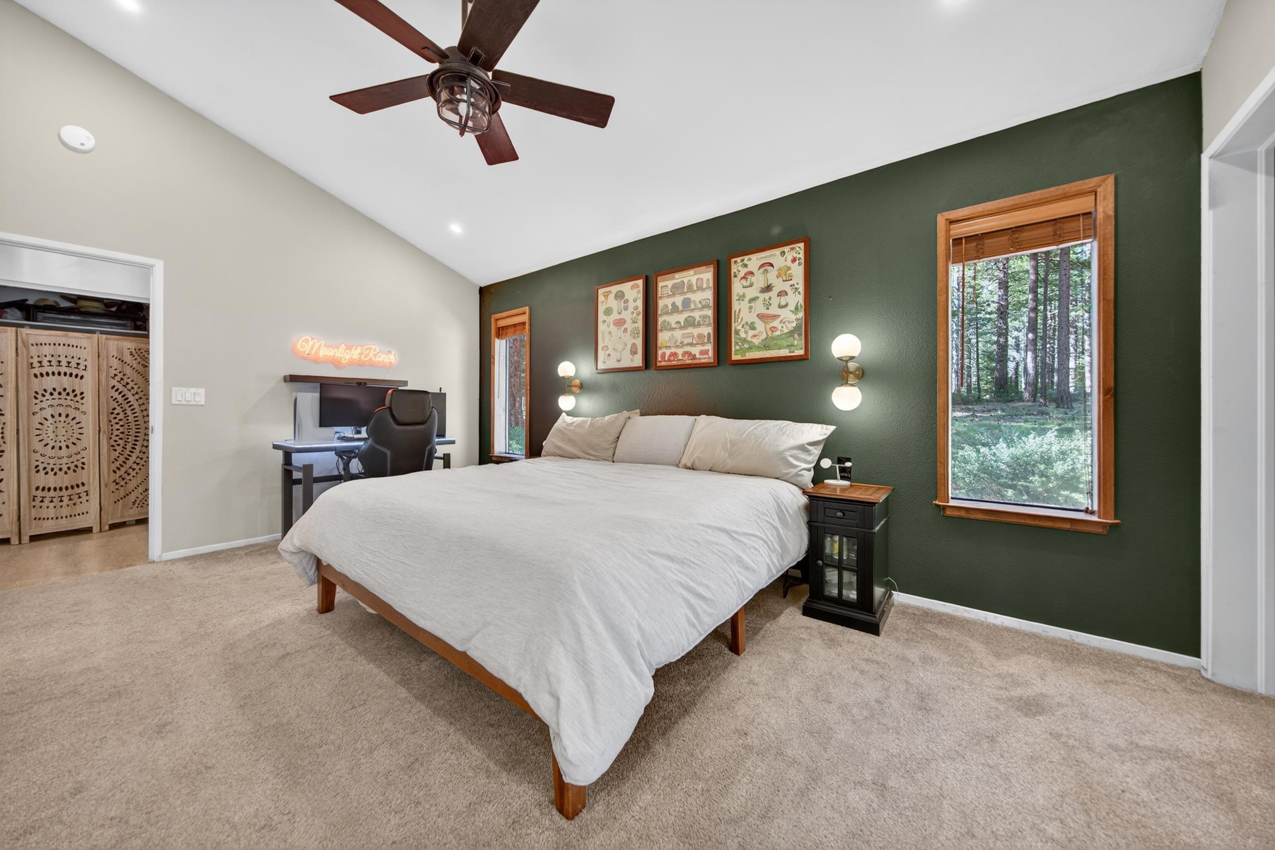 463-000 Moonlight Ranch Rd Westwood Road Susanville, CA 96130 - Photo 16 of 46 a bedroom with a bed dresser and a window