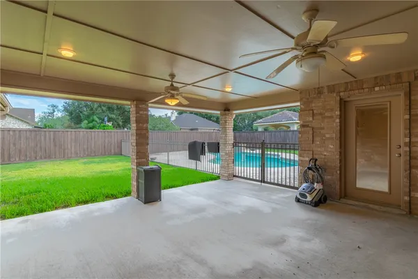 a view of a room with porch and furniture