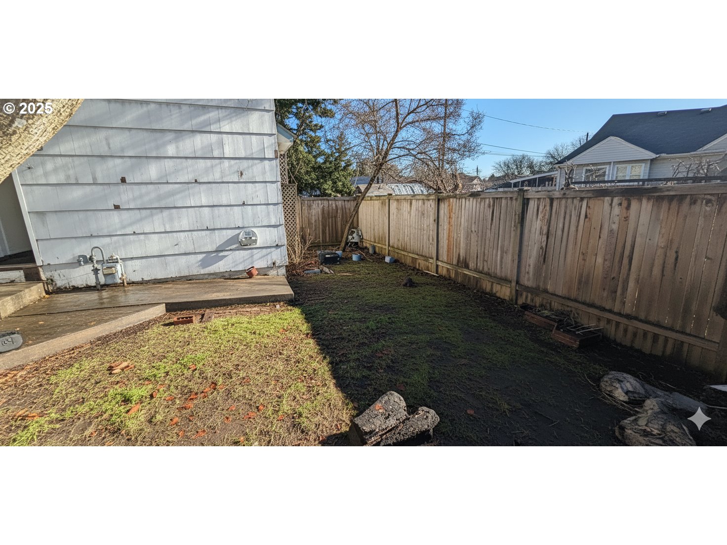5836 Northeast Halsey Street Portland, OR 97213 - Photo 11 of 12 a view of a backyard