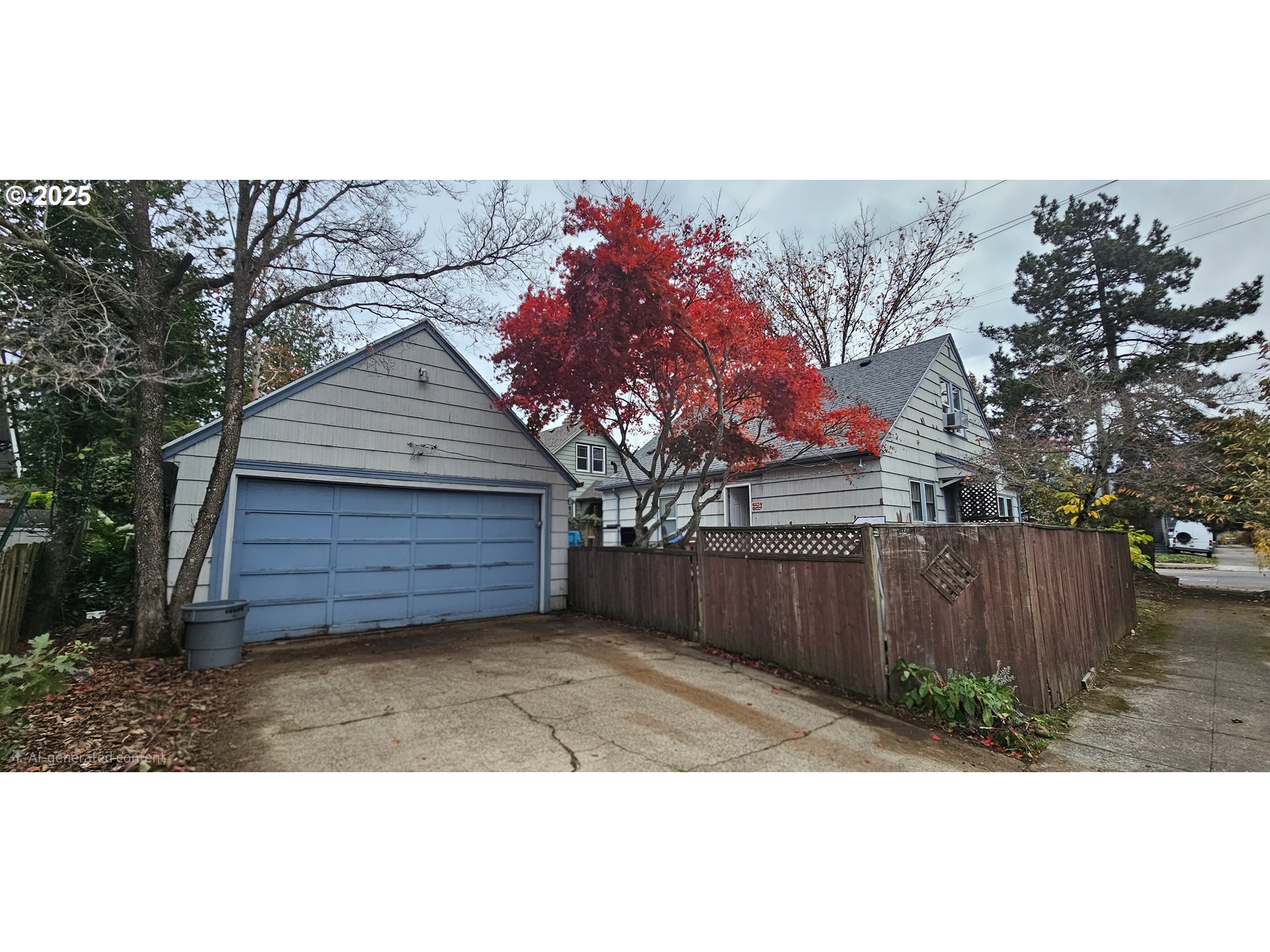5836 Northeast Halsey Street Portland, OR 97213 - Photo 12 of 12 a view of a backyard