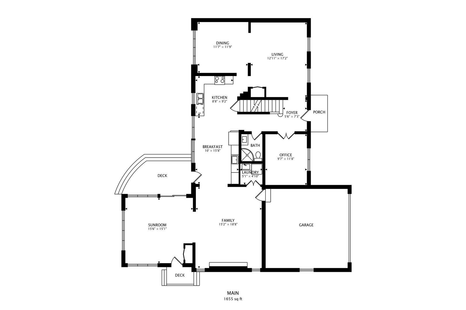 28W409 Leverenz Road Naperville, IL 60564 - Photo 37 of 39 a picture of floor plan