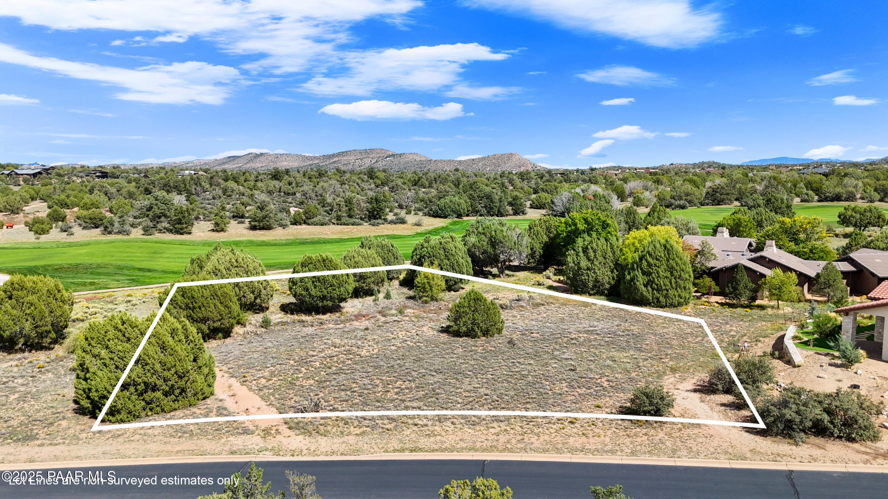 15485 North Talking Rock Ranch Road Prescott, AZ 86305 - Photo 3 of 33 a view of a yard with an trees