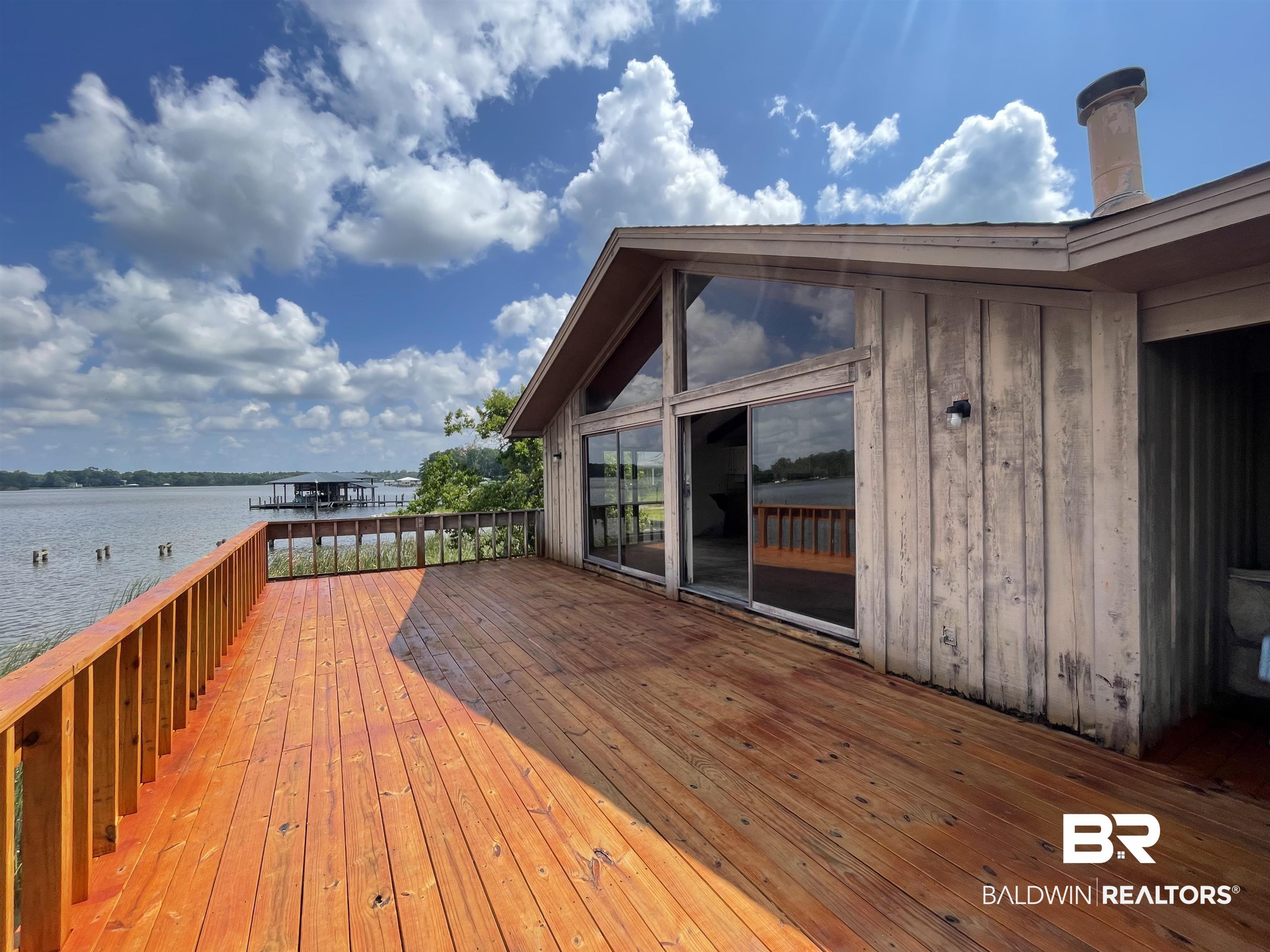 3074 Riverside Drive West Mobile, AL 36605 - Photo 8 of 15 Deck featuring a water view
