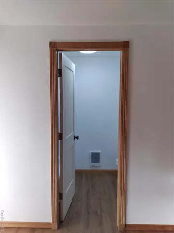 a bathroom with a tub