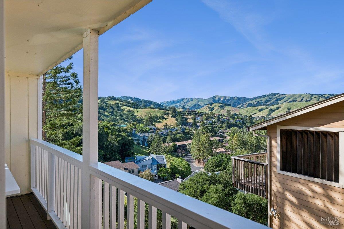 1036 Lea Drive San Rafael, CA 94903 - Photo 13 of 88 a view of a balcony with an outdoor space