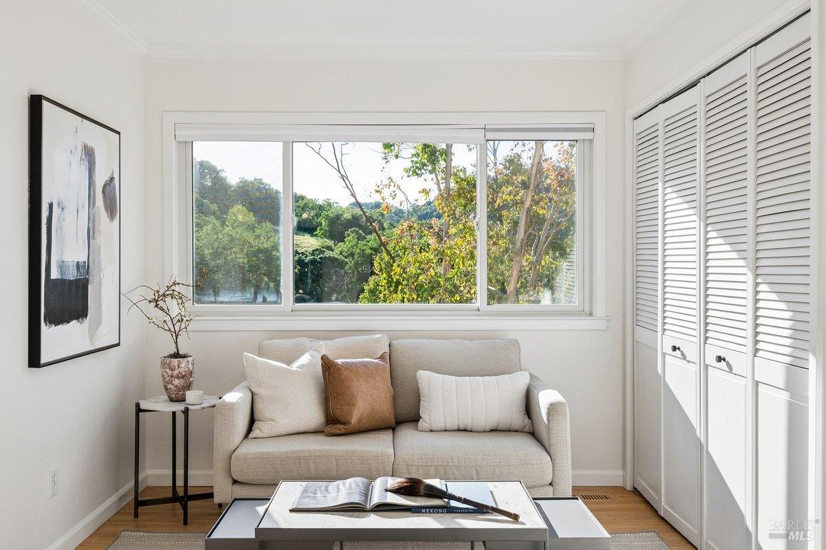 1036 Lea Drive San Rafael, CA 94903 - Photo 39 of 88 a living room with furniture and a large window