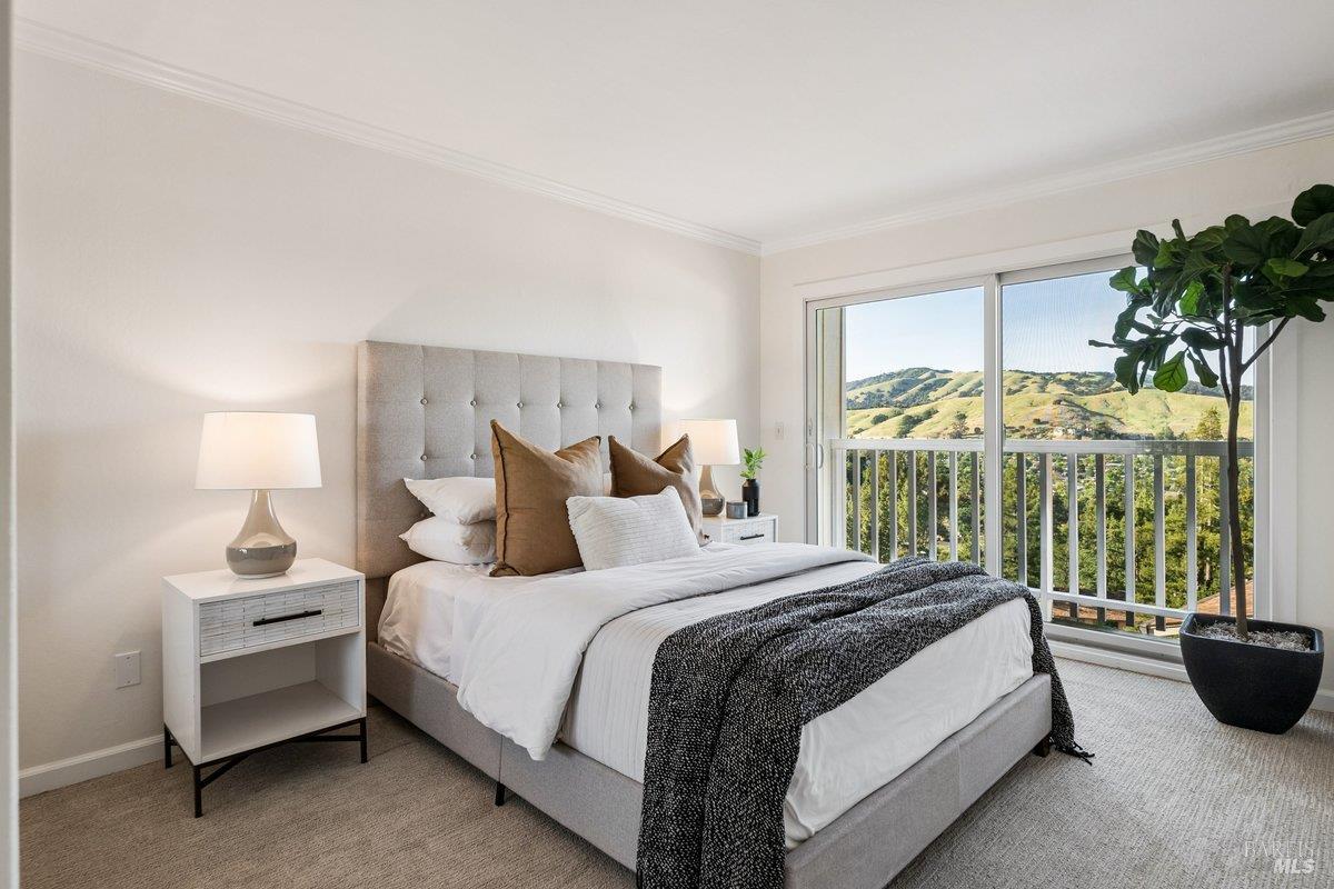 1036 Lea Drive San Rafael, CA 94903 - Photo 53 of 88 a bedroom with bed and a window