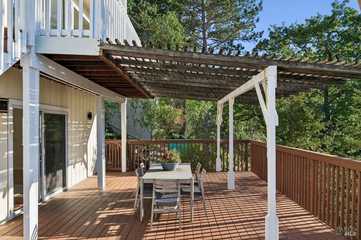 1036 Lea Drive San Rafael, CA 94903 - Photo 71 of 88 a view of outdoor space yard deck patio and outdoor seating