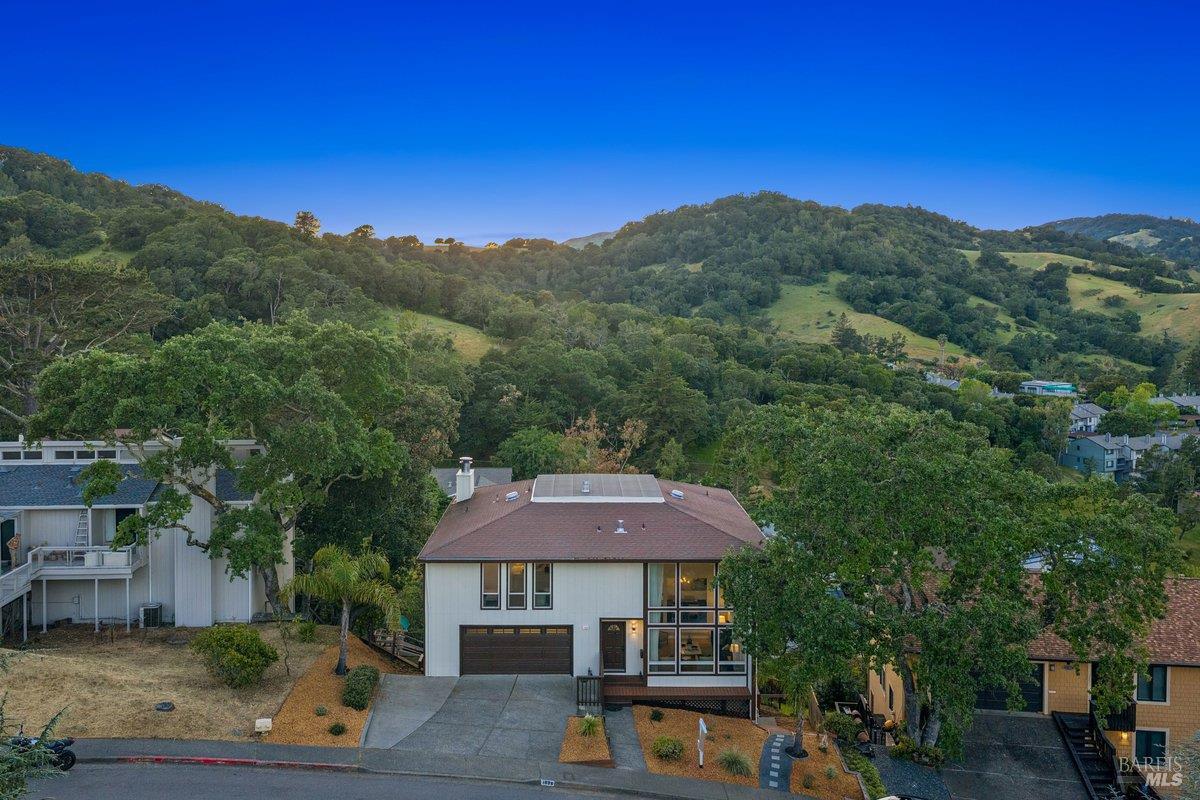 1036 Lea Drive San Rafael, CA 94903 - Photo 85 of 88 a view of a town with barn in the background