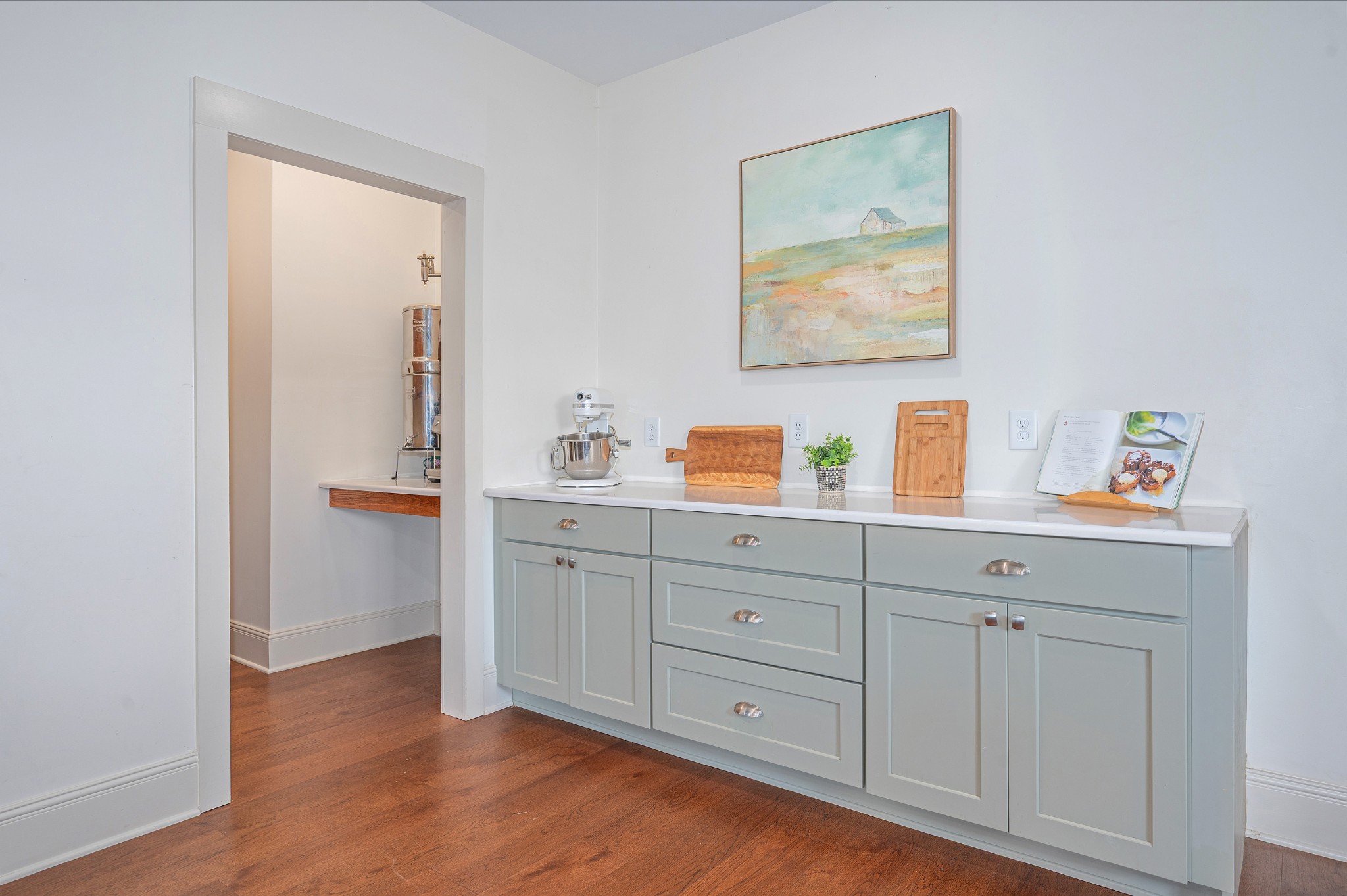 153 Lewis Road Morrison, TN 37357 - Photo 19 of 45 a view of cabinets and wooden floor