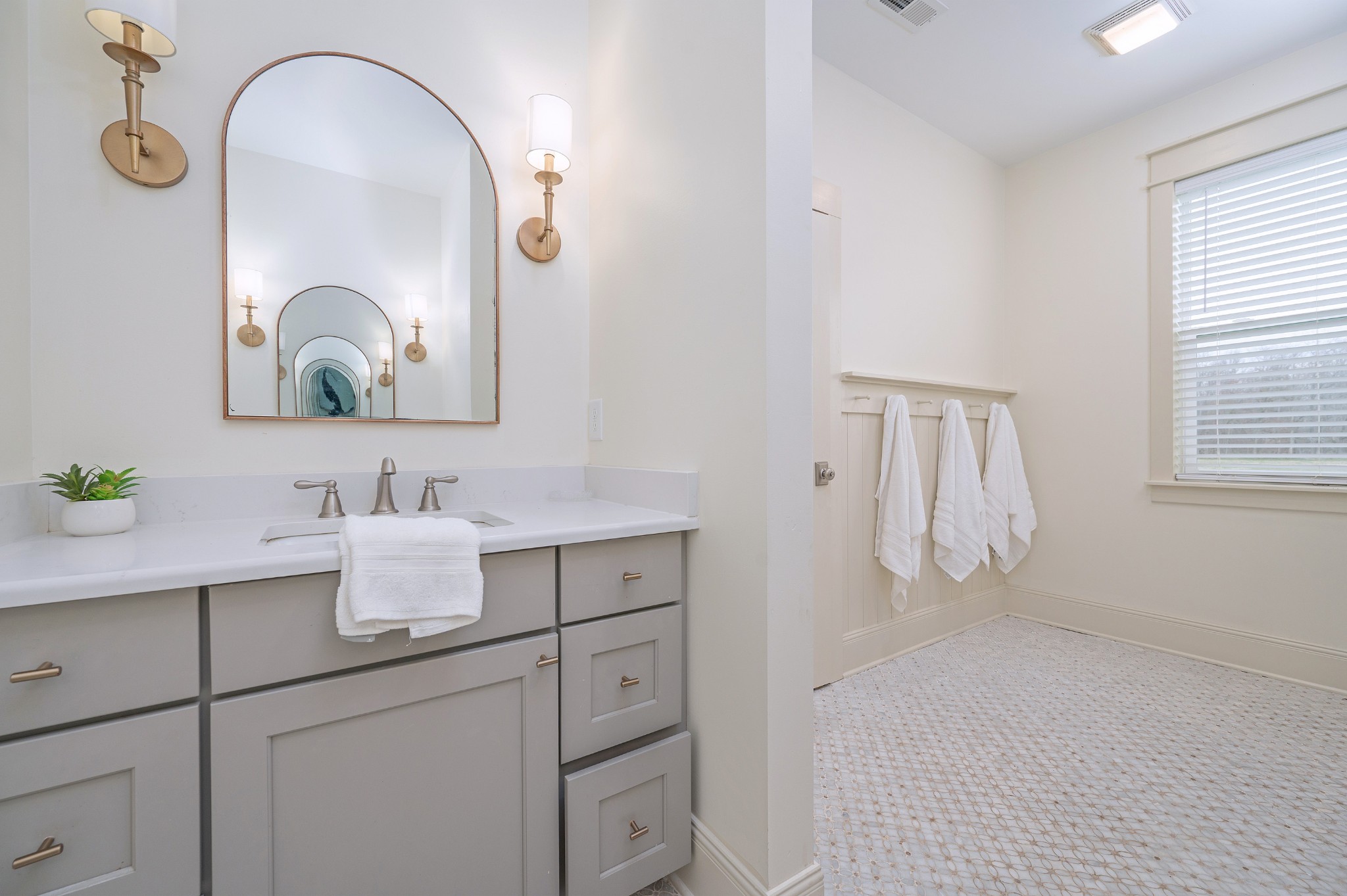153 Lewis Road Morrison, TN 37357 - Photo 26 of 45 a bathroom with a sink vanity and mirror