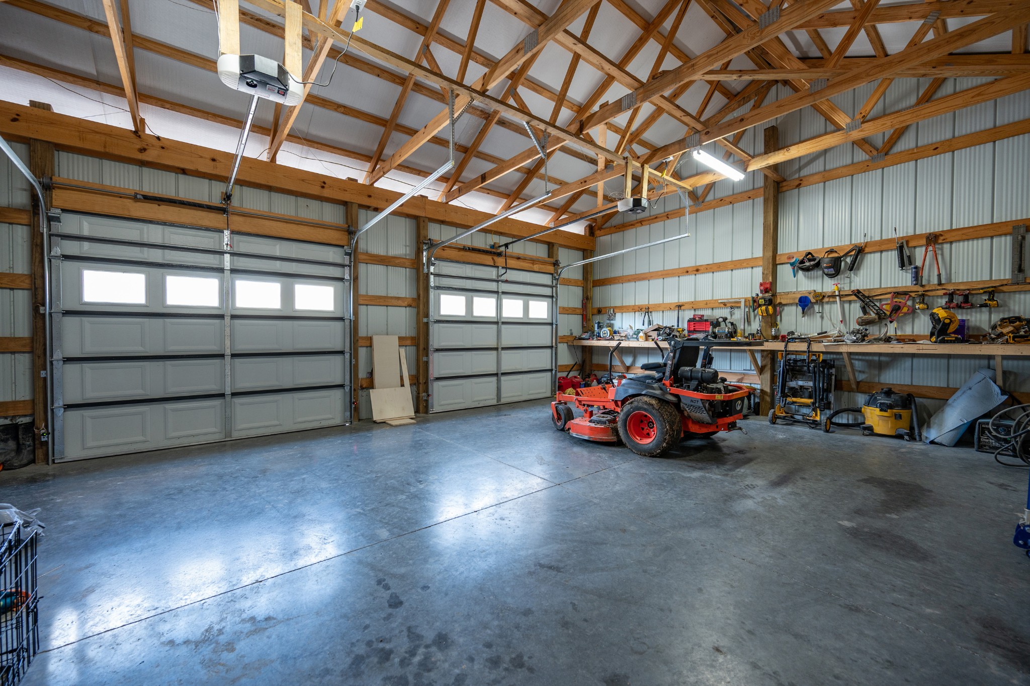 153 Lewis Road Morrison, TN 37357 - Photo 39 of 45 a view of a garage with parked cars