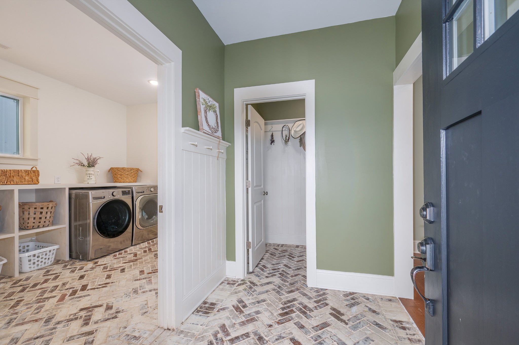 153 Lewis Road Morrison, TN 37357 - Photo 10 of 45 a view of a storage & utility room with a washer dryer