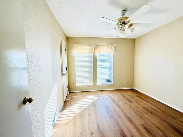 wooden floor in an empty room
