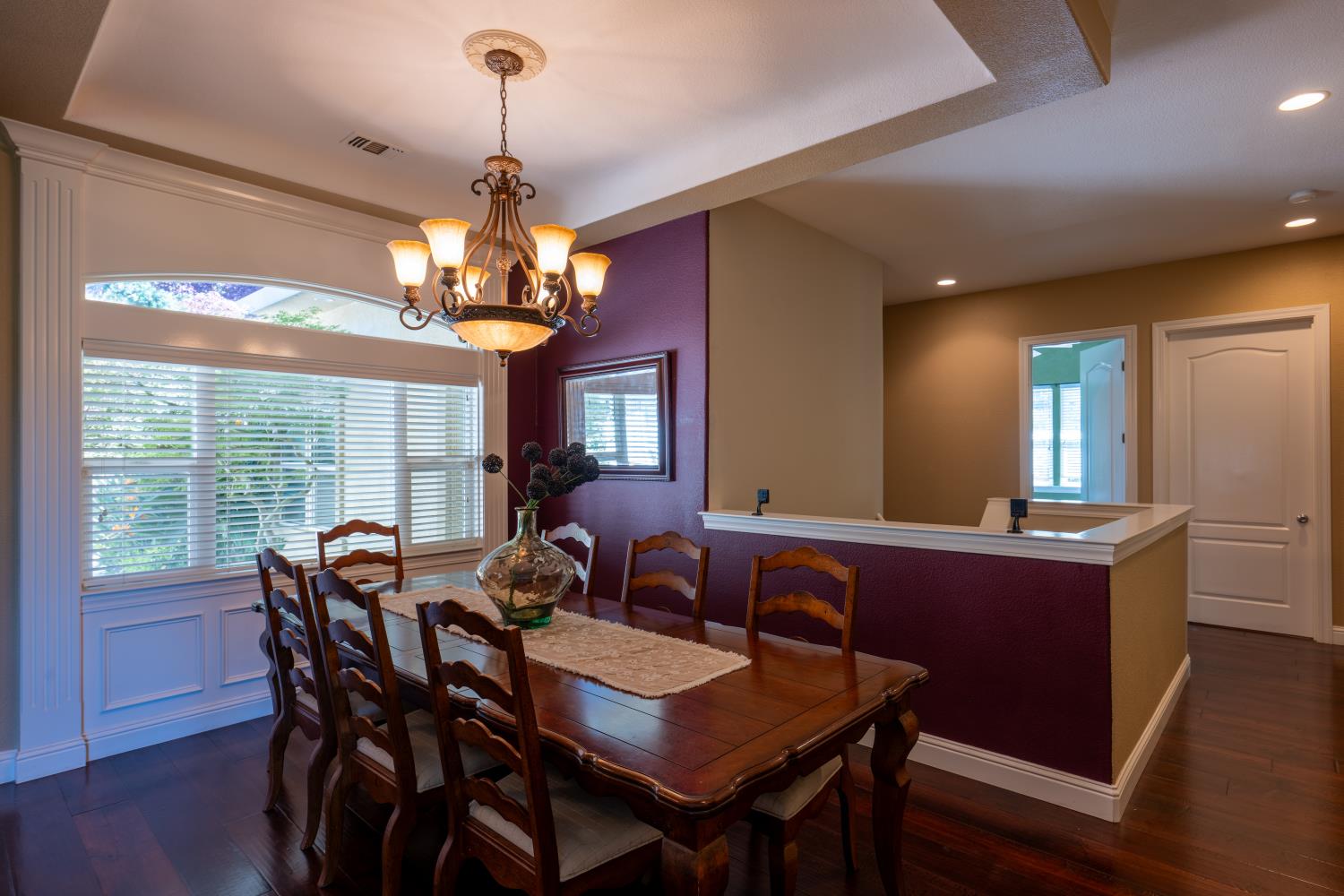 3388 Sudbury Road Cameron Park, CA 95682 - Photo 11 of 47 a view of a dining room with furniture window and wooden floor