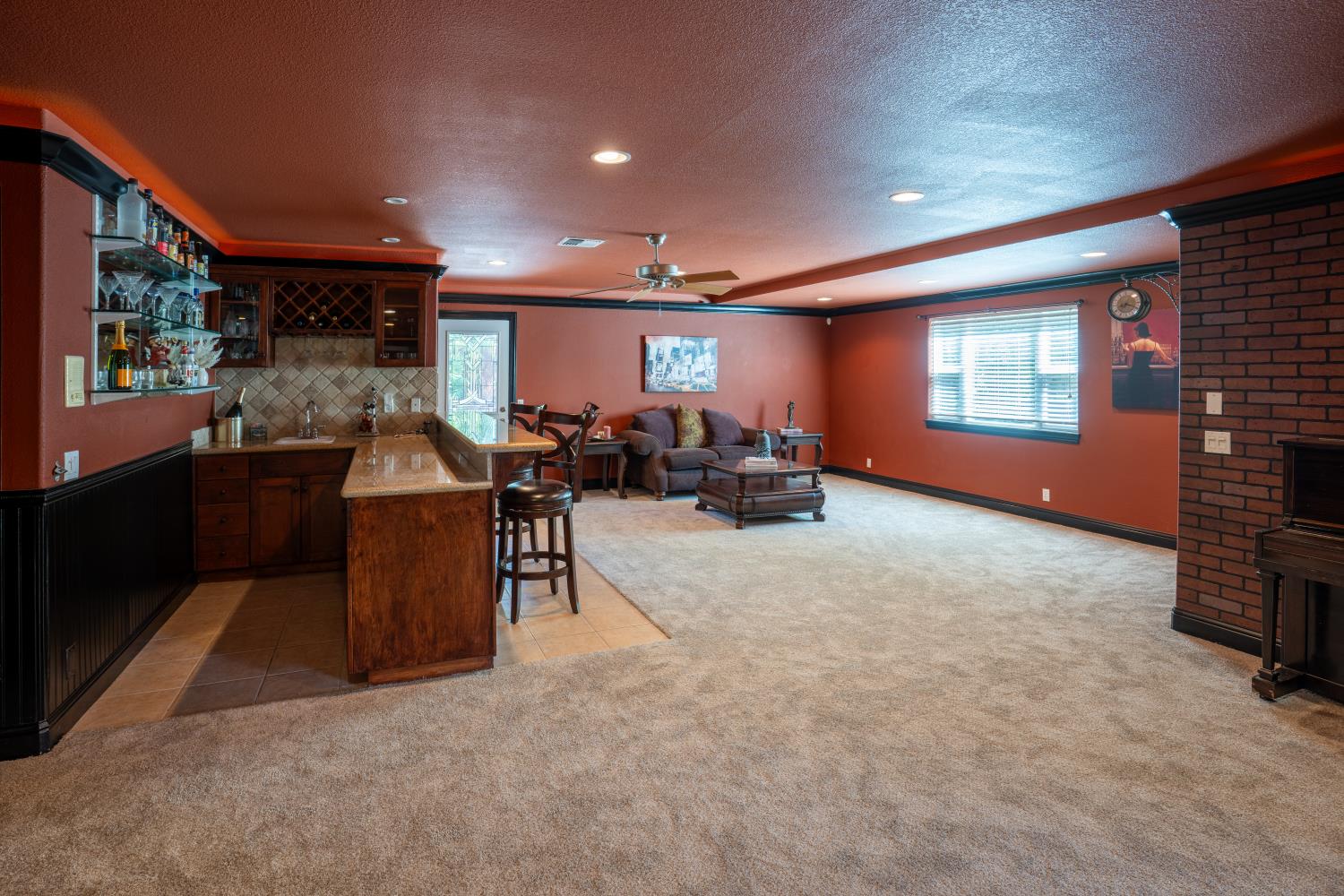 3388 Sudbury Road Cameron Park, CA 95682 - Photo 23 of 47 a living room with furniture a window and kitchen