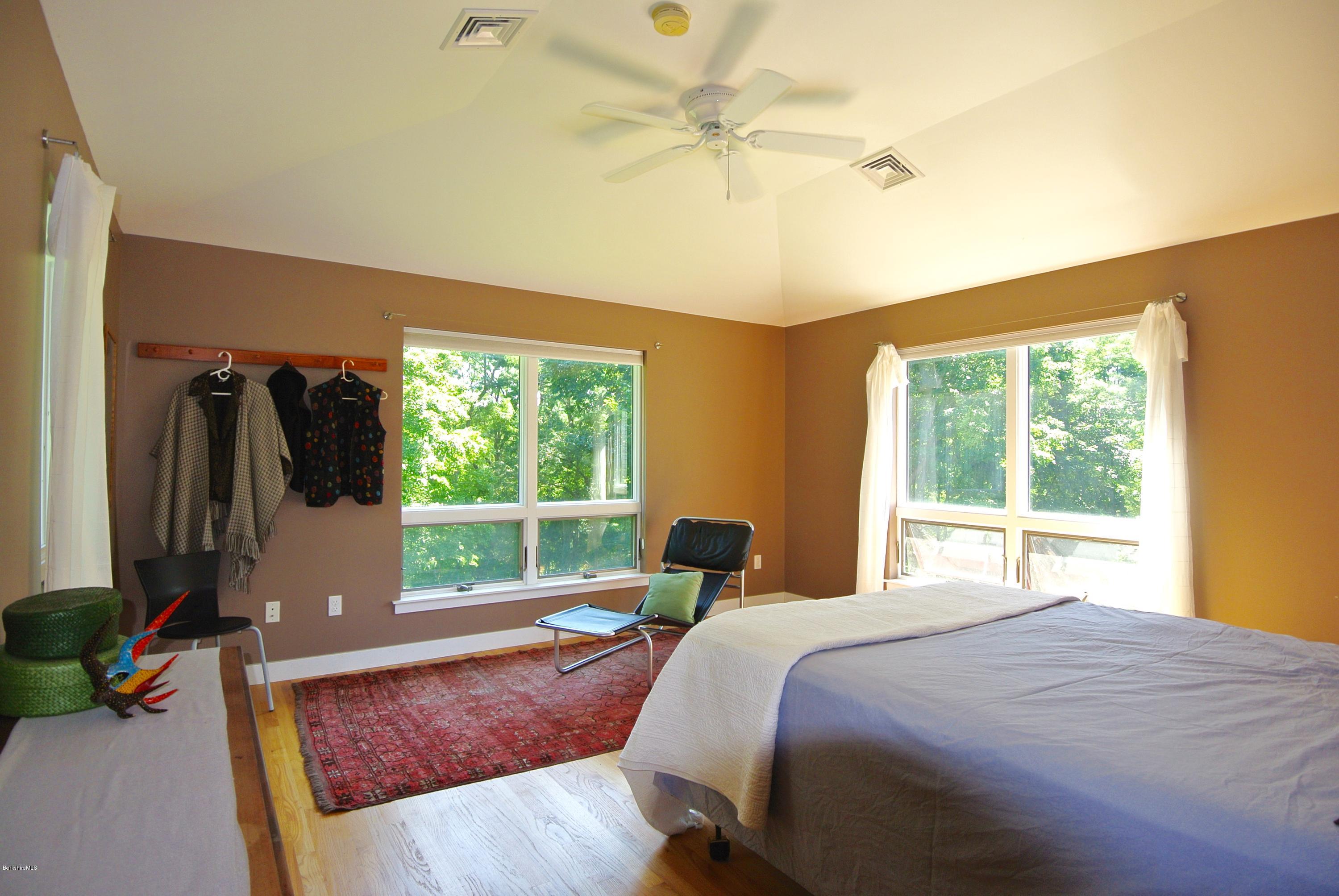 64 Interlaken Road Stockbridge, MA 01262 - Photo 17 of 34 Master bedroom - second floor new wing