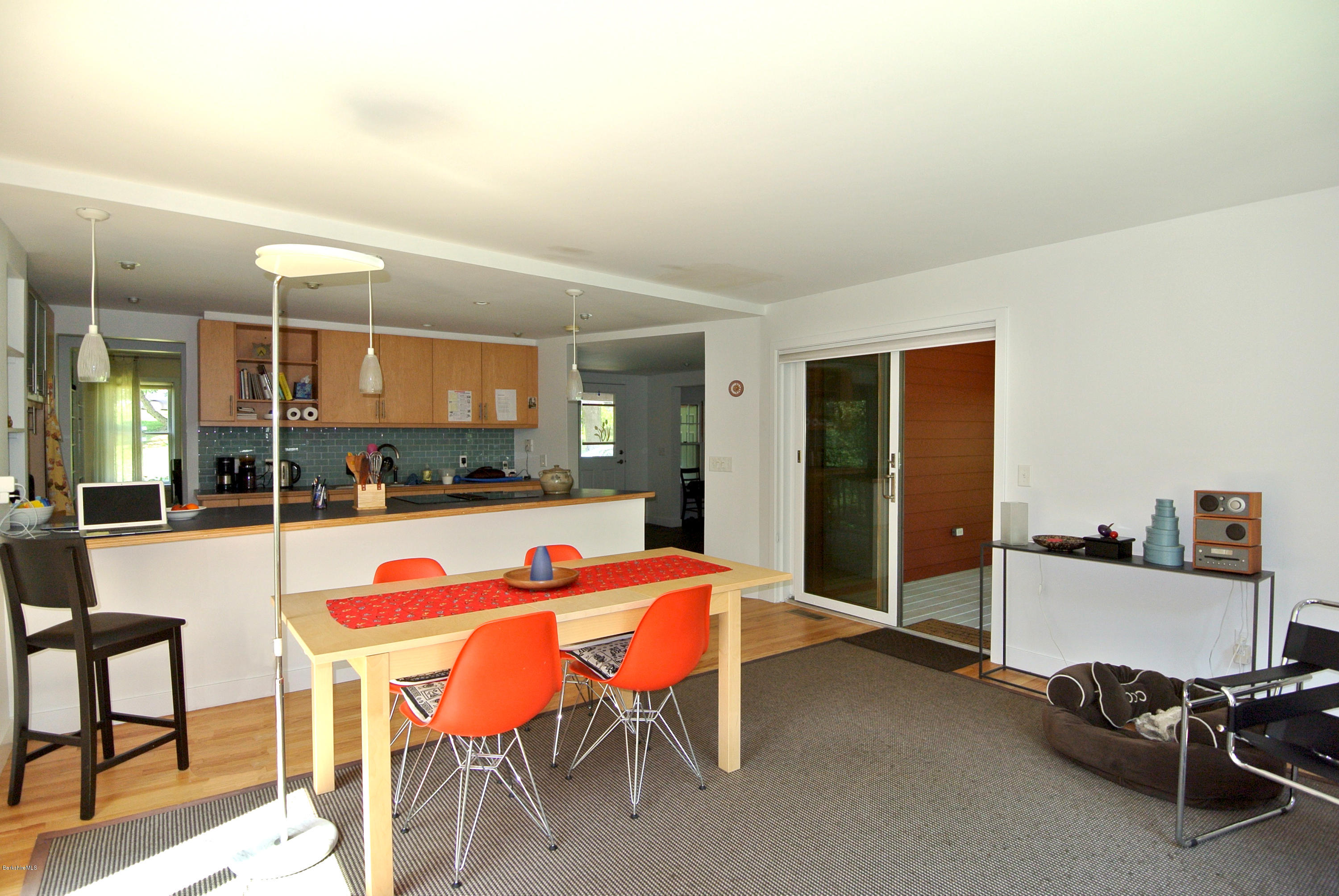 64 Interlaken Road Stockbridge, MA 01262 - Photo 5 of 34 Dining is open to kitchen