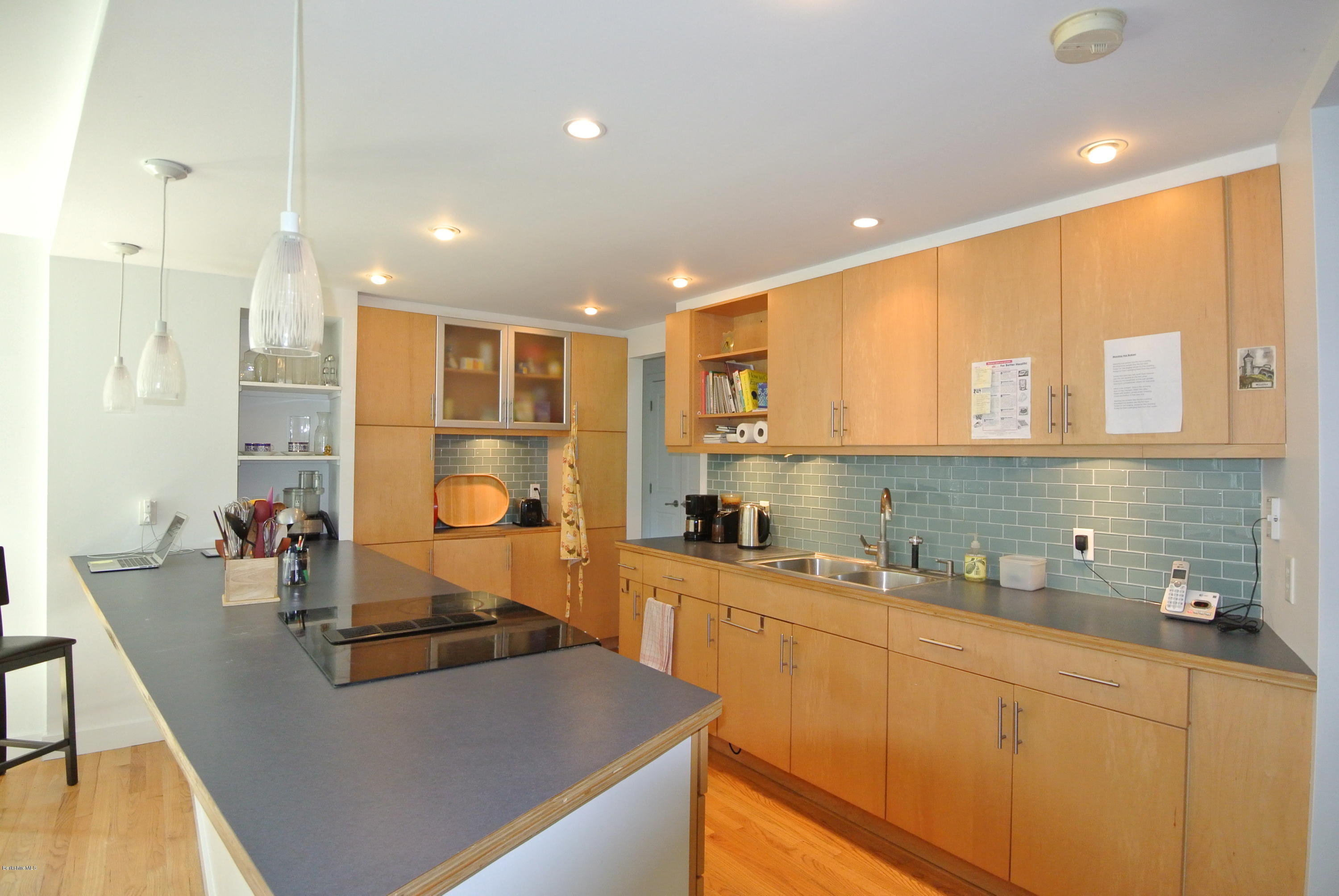 64 Interlaken Road Stockbridge, MA 01262 - Photo 7 of 34 Sleek and efficient Euro style kitchen