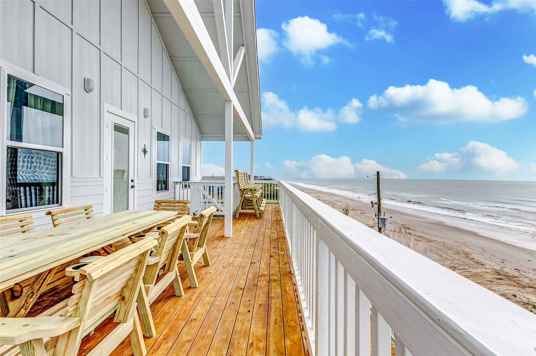 1395 Keith Avenue Port Bolivar, TX 77617 - Photo 7 of 38 a view of balcony with furniture