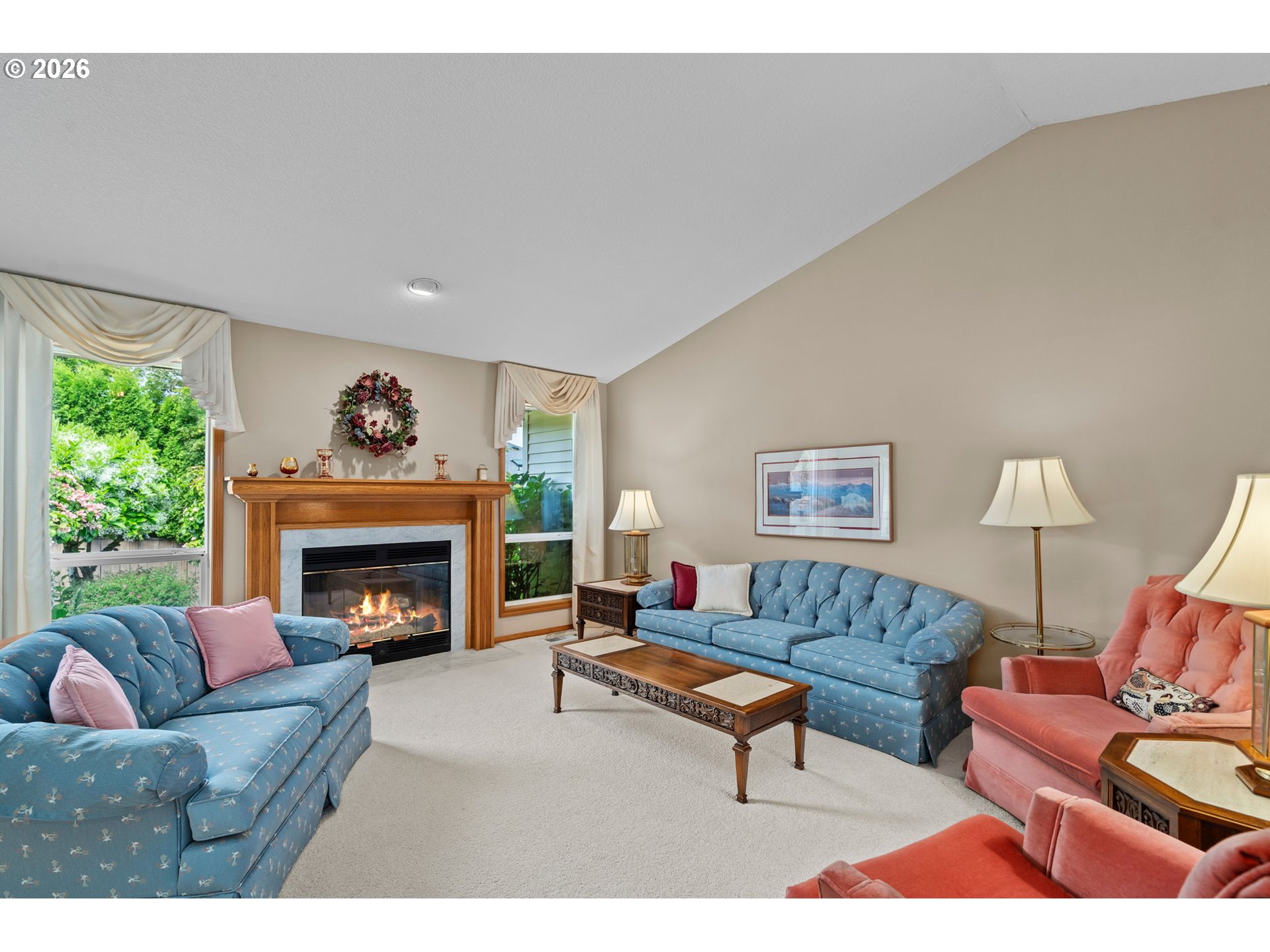 3081 Southwest 31st Street Gresham, OR 97080 - Photo 6 of 38 a living room with furniture and a fireplace