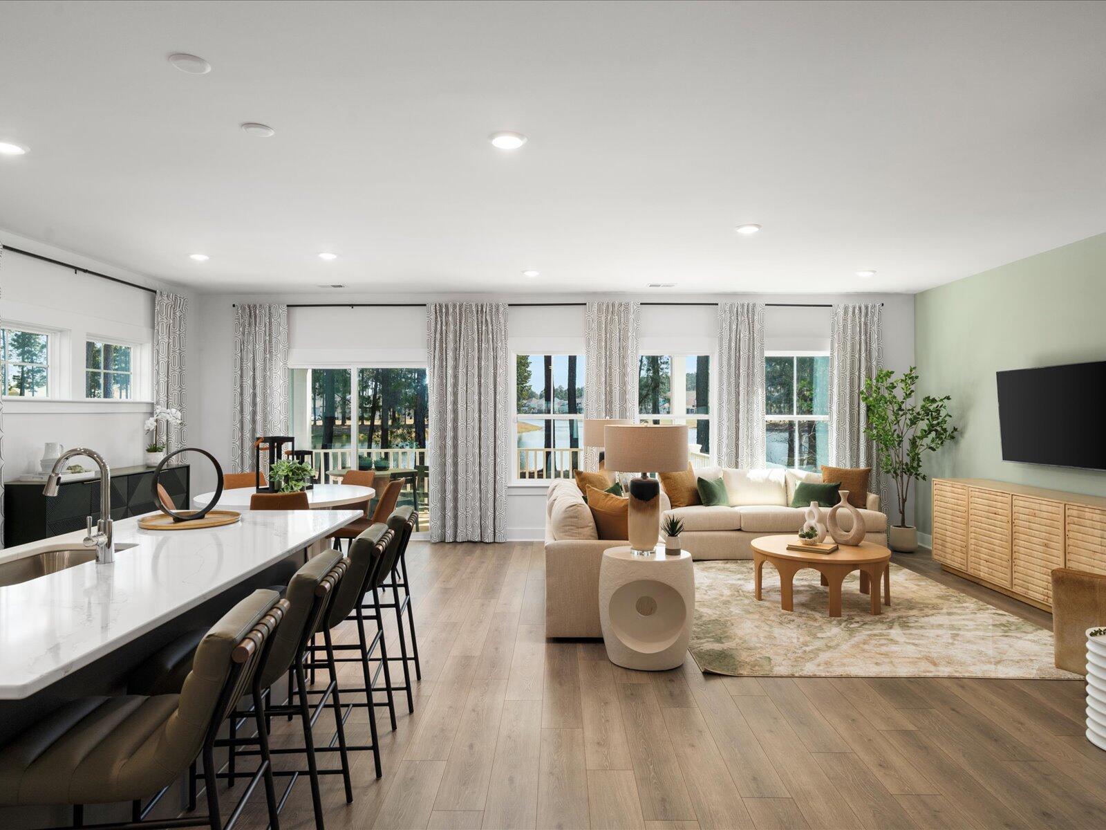 343 Calm Water Way Summerville, SC 29486 - Photo 8 of 74 STAGED Great Room