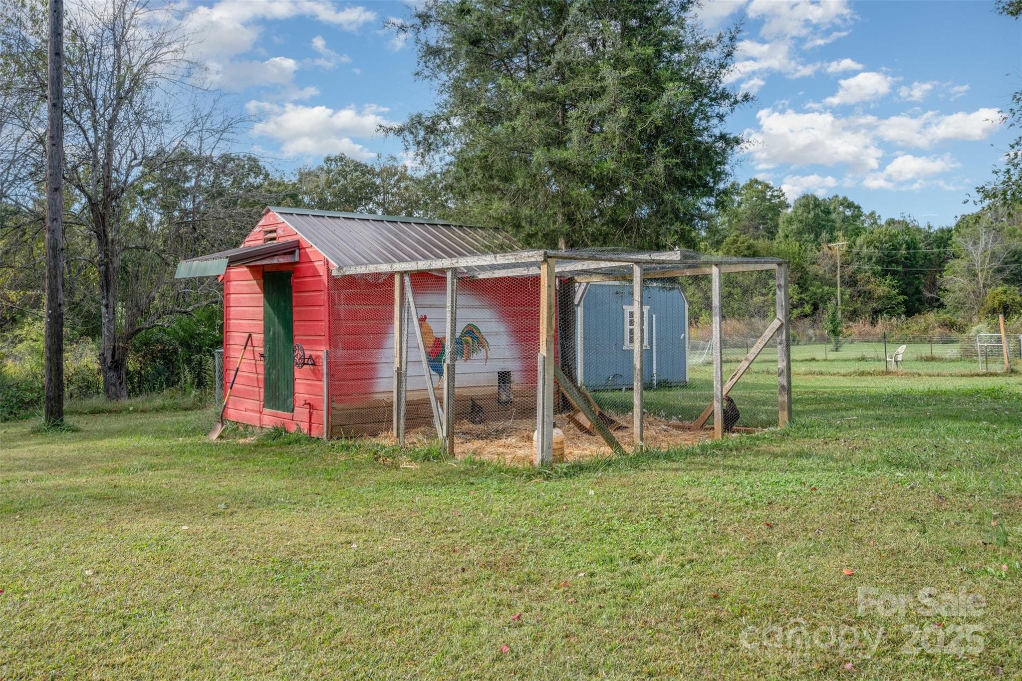 316 Josey Road Statesville, NC 28625 - Photo 18 of 27 a view of a house with a backyard