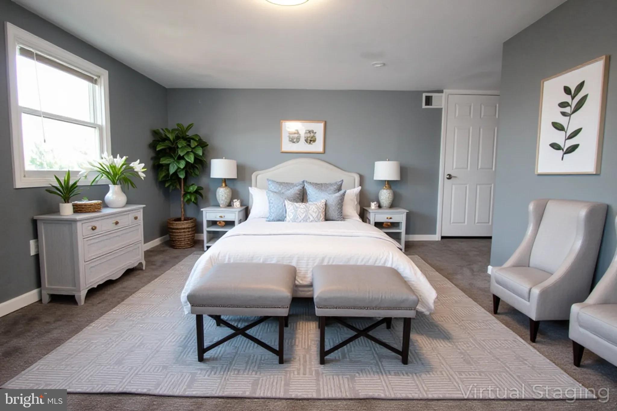 421 Bridgeboro Street Riverside, NJ 08075 - Photo 7 of 19 a bed room with a bed and a chair