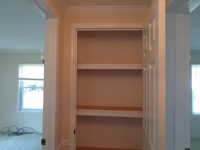 a close view of cabinet