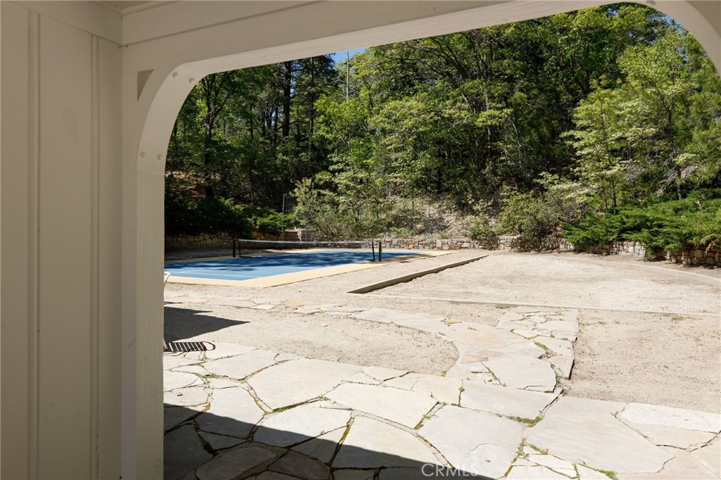 28641 North Shore Road Lake Arrowhead, CA 92352 - Photo 27 of 75 a view of swimming pool with an outdoor space