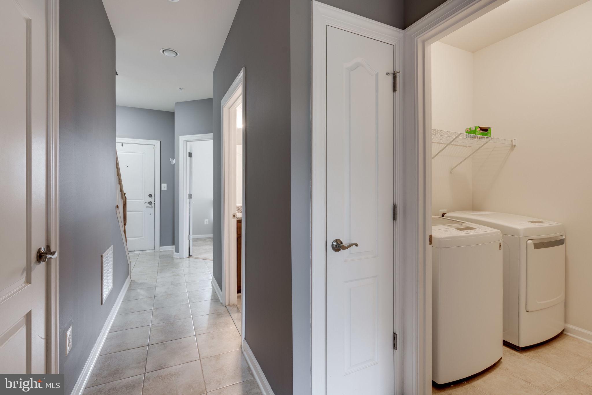 7452 Riding Meadow Way Manassas, VA 20111 - Photo 41 of 48 Main level hall / laundry access