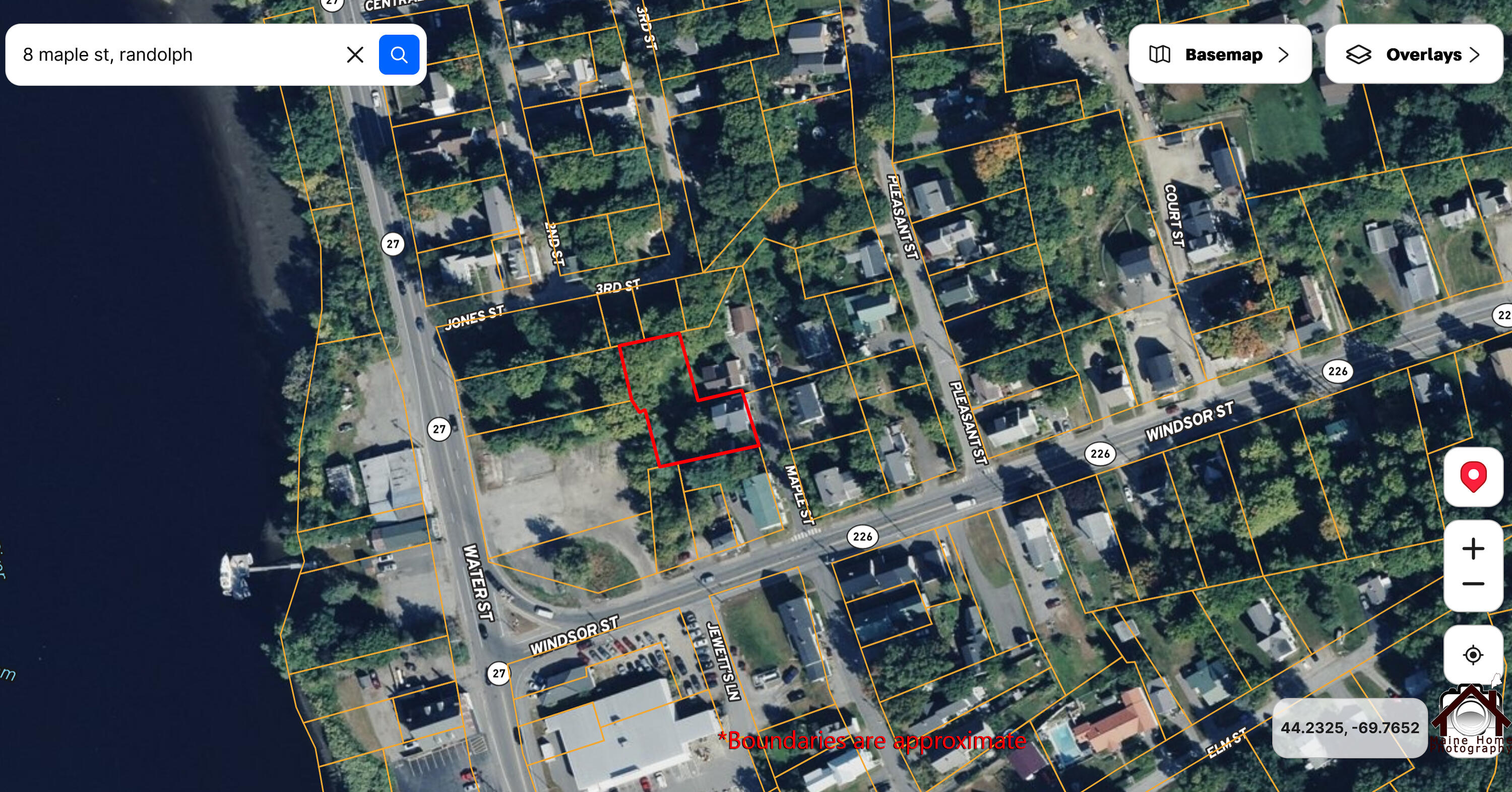 8 South Maple Street Randolph, ME 04346 - Photo 66 of 67 110280map-101
