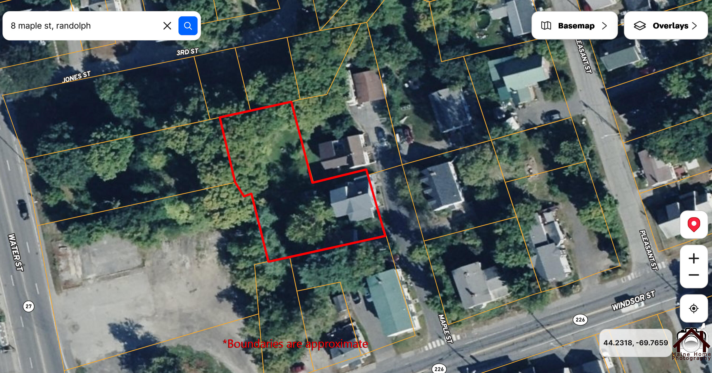 8 South Maple Street Randolph, ME 04346 - Photo 67 of 67 110280map-102