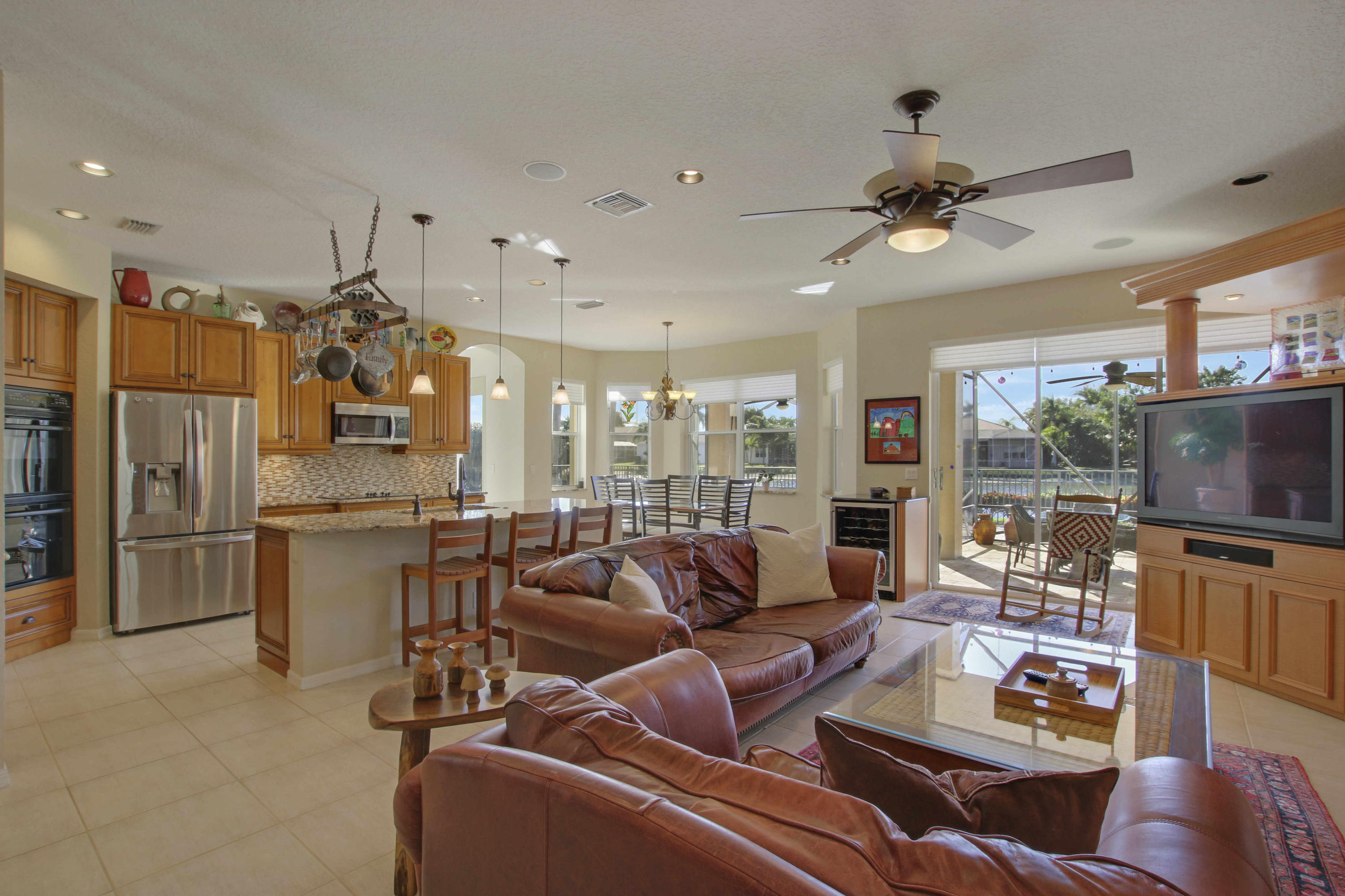 18716 Ocean Mist Drive Boca Raton, FL 33498 - Photo 8 of 44 Family Room-Kitchen