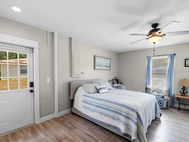 a view of outdoor space and trees