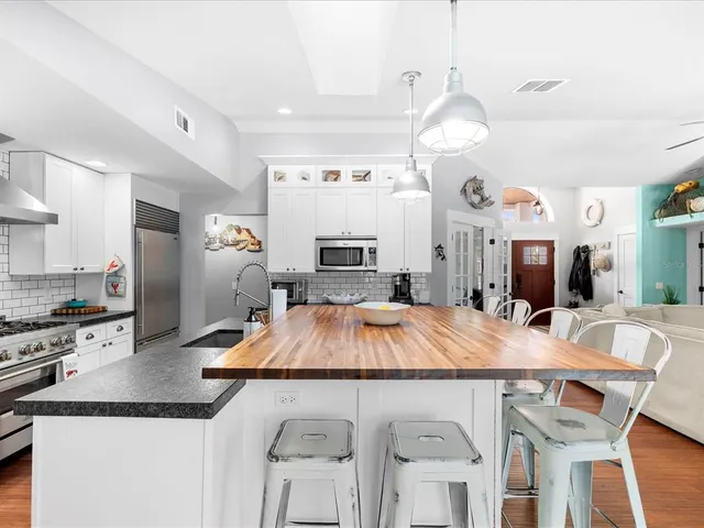 a very nice looking room with a large window