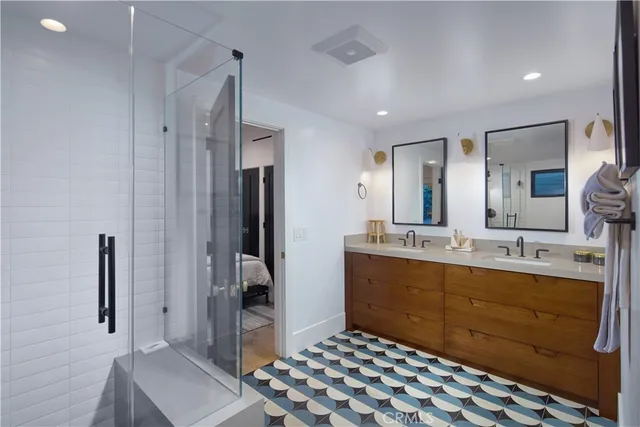 a room with storage and utility