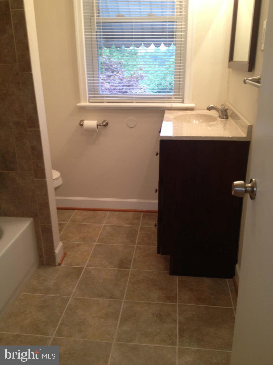 907 Masefield Road Baltimore, MD 21207 - Photo 7 of 23 a bathroom with a sink a toilet and a bathtub