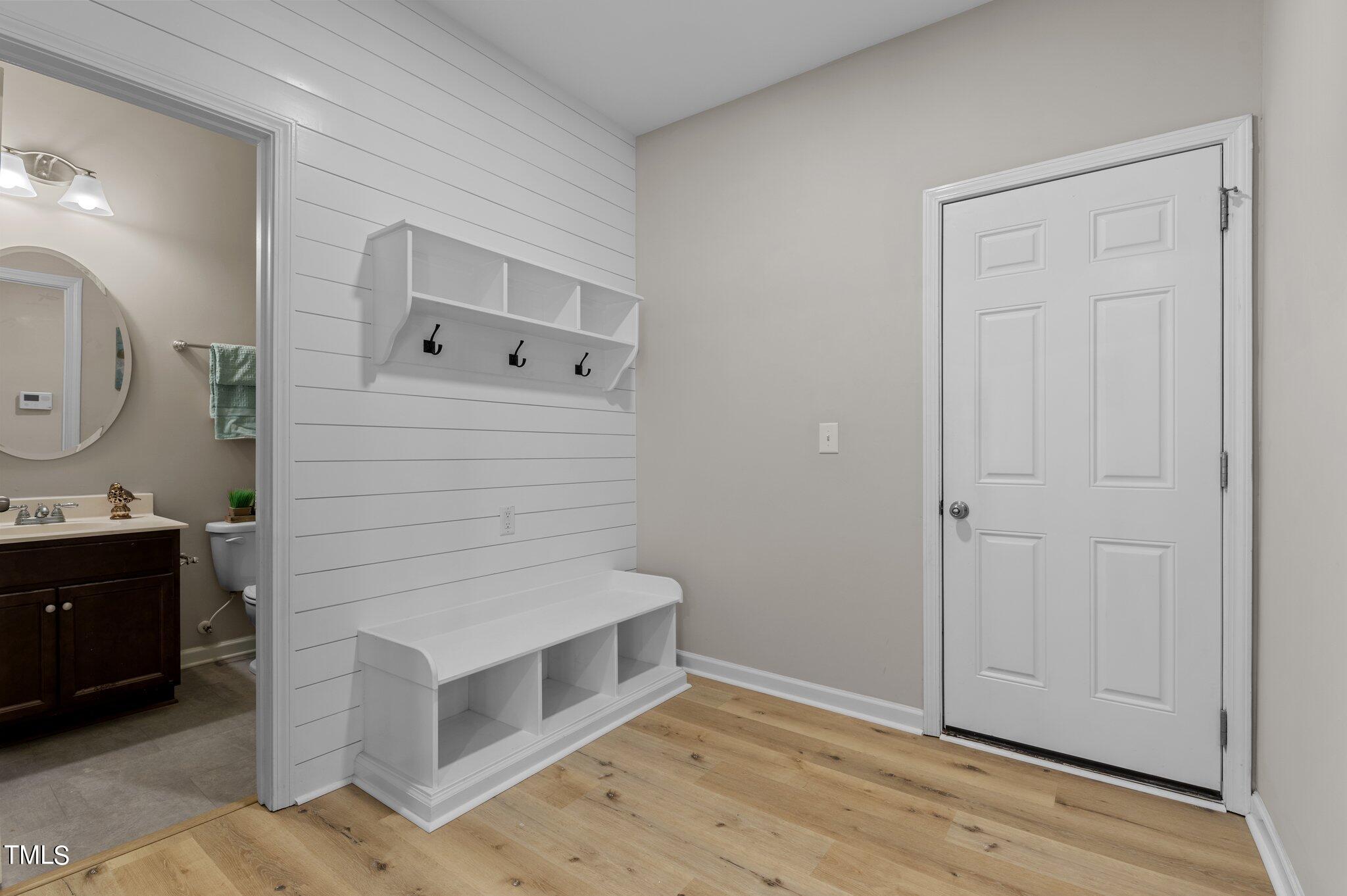 2009 Delphi Way Wake Forest, NC 27587 - Photo 18 of 40 a view of an empty room with closet and mirror
