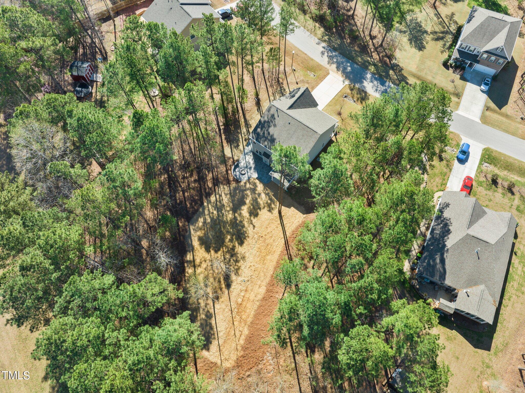 2009 Delphi Way Wake Forest, NC 27587 - Photo 40 of 40 an aerial view of a house with a yard