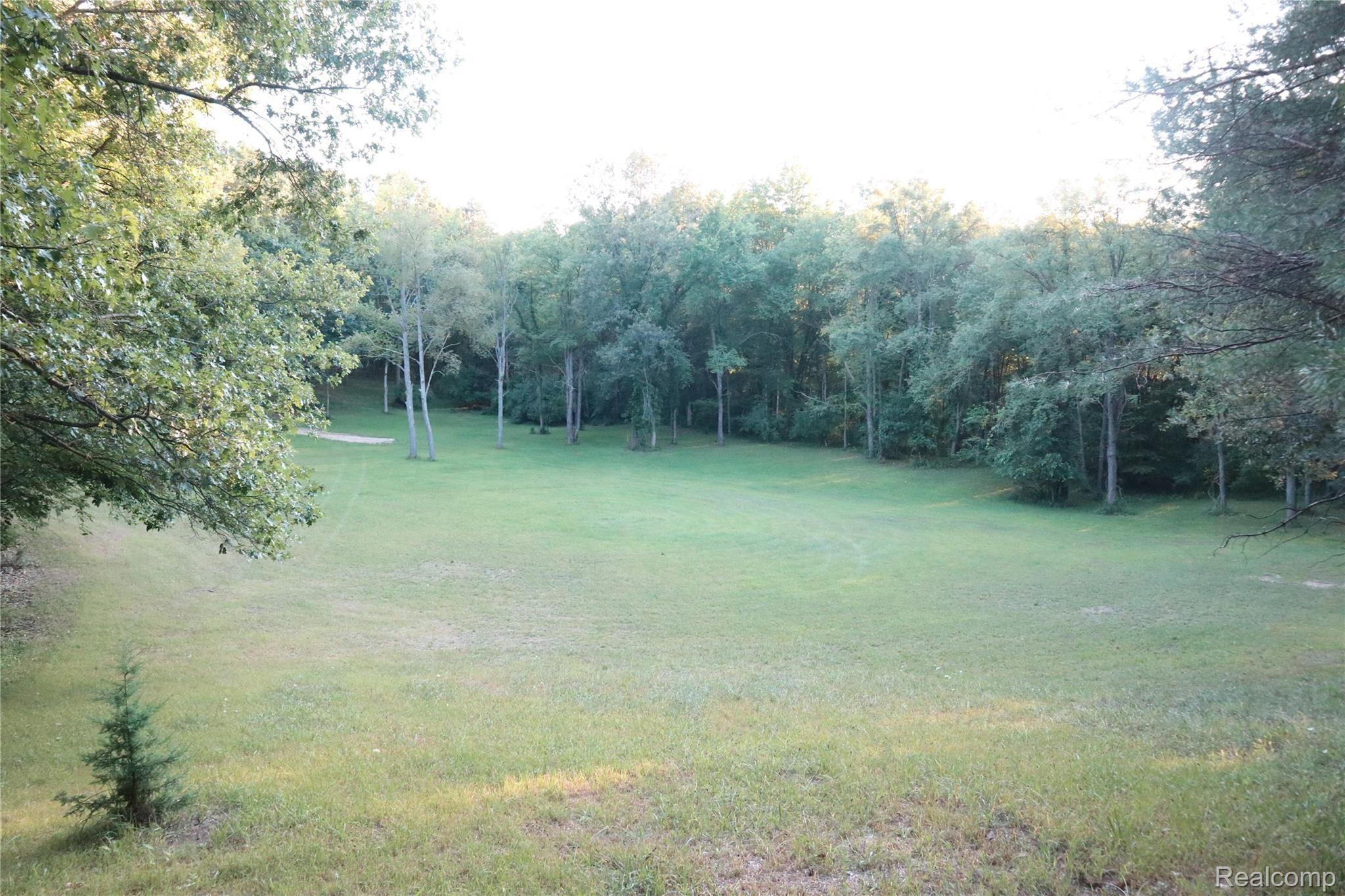2947 East Schafer Road Howell, MI 48843 - Photo 23 of 48 THIS IS THE HOME OWNERS FAVORITE VIEW FROM UP ON THE RIDGE LOOKING DOWN INTO THE MEADOW