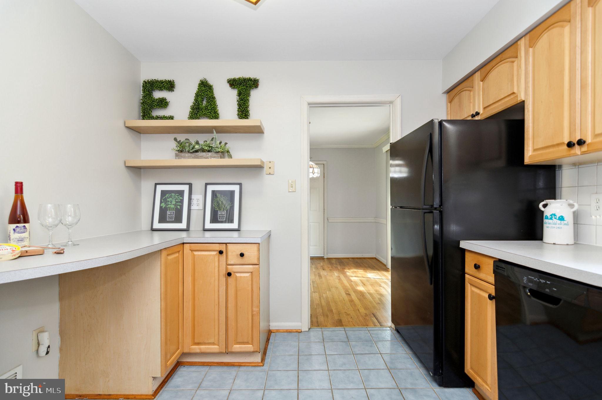 2567 Garrisonville Road Stafford, VA 22556 - Photo 15 of 56 kitchen looking through to dining
