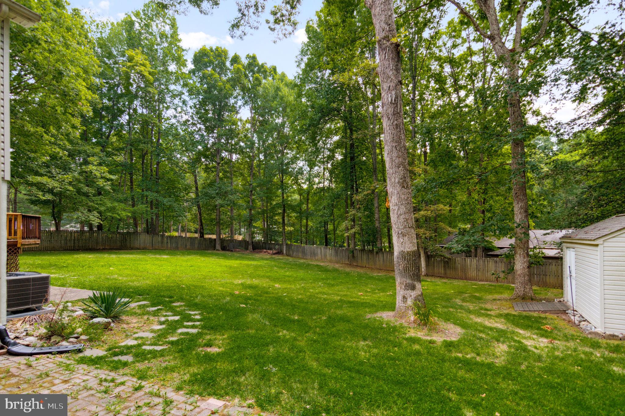 2567 Garrisonville Road Stafford, VA 22556 - Photo 36 of 56 back yard