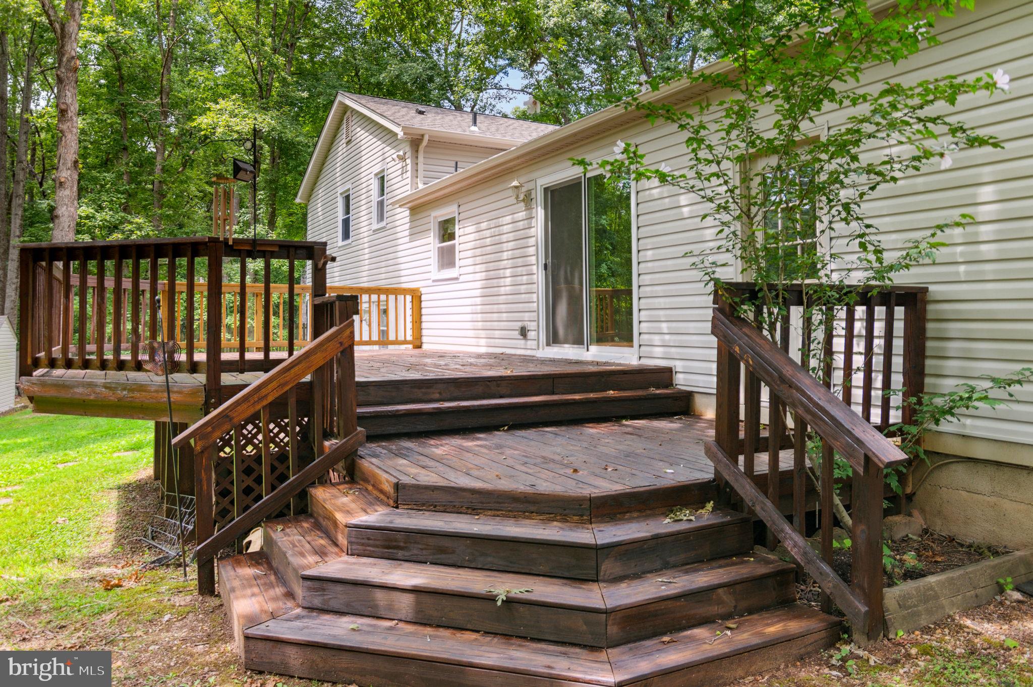 2567 Garrisonville Road Stafford, VA 22556 - Photo 40 of 56 large deck to rear