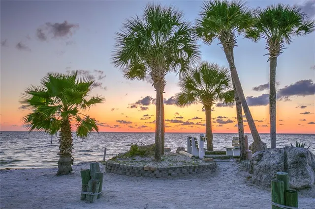 a view of beach and ocean