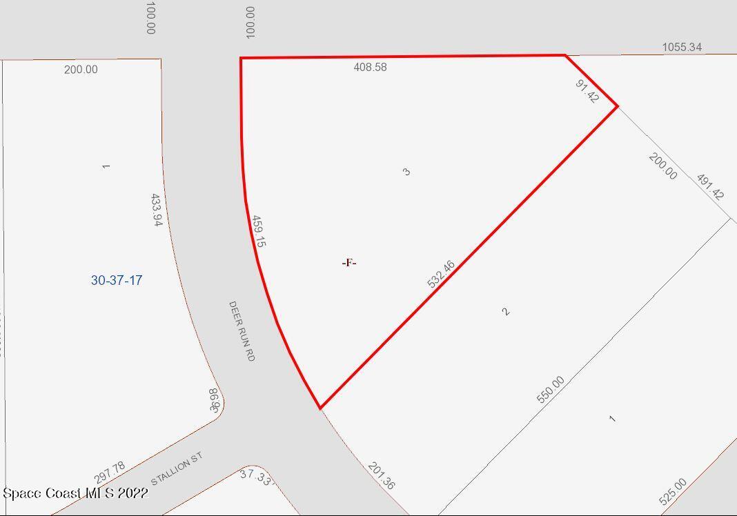 Plat Map 300 Deer Run Rd