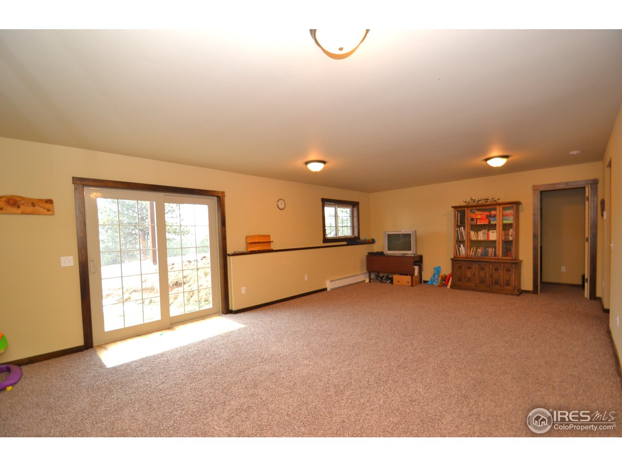 381 Cherokee Road Lyons, CO 80540 - Photo 19 of 25 Family Room with French Doors