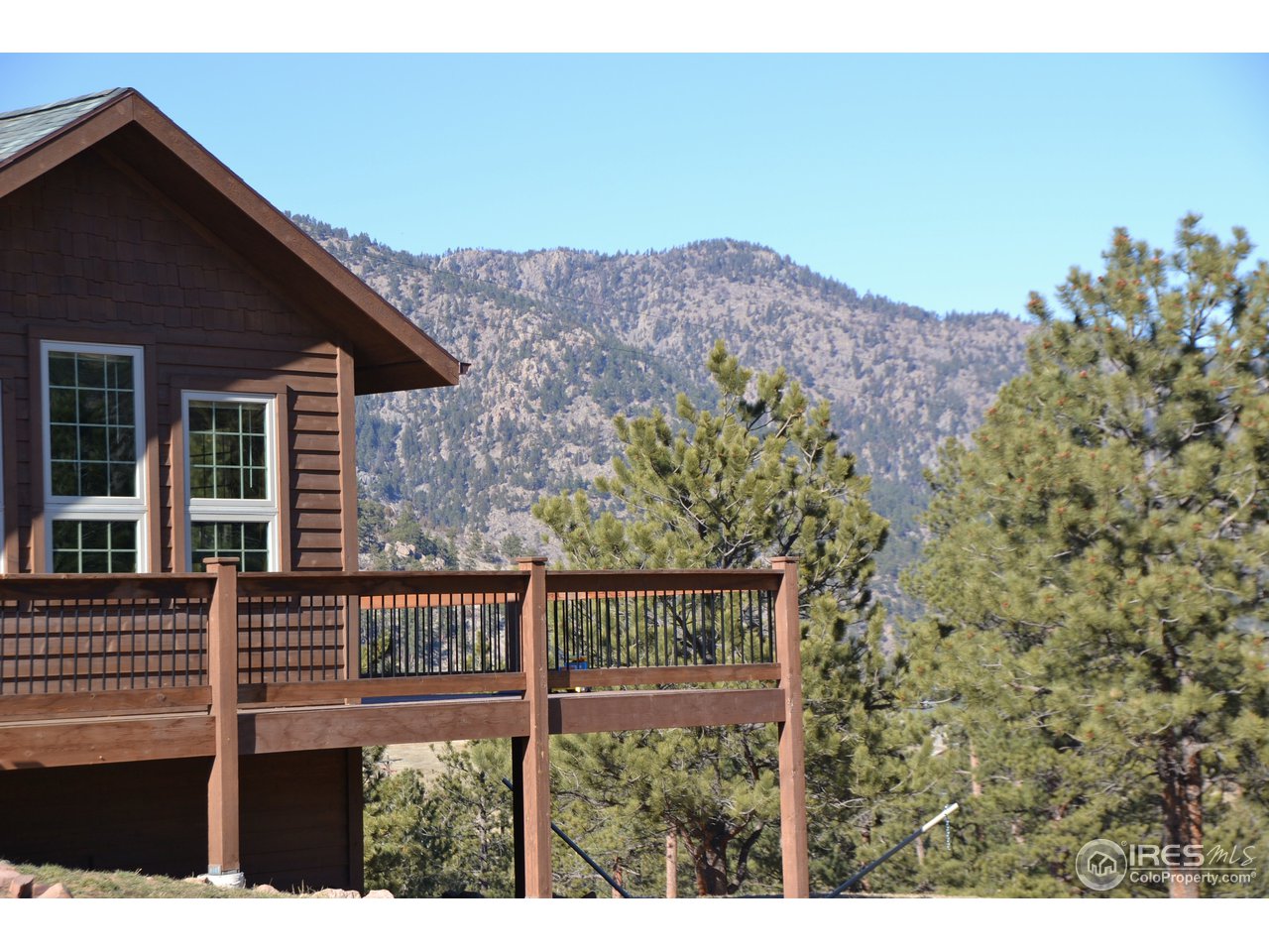 381 Cherokee Road Lyons, CO 80540 - Photo 2 of 25 Expansive Deck and Views