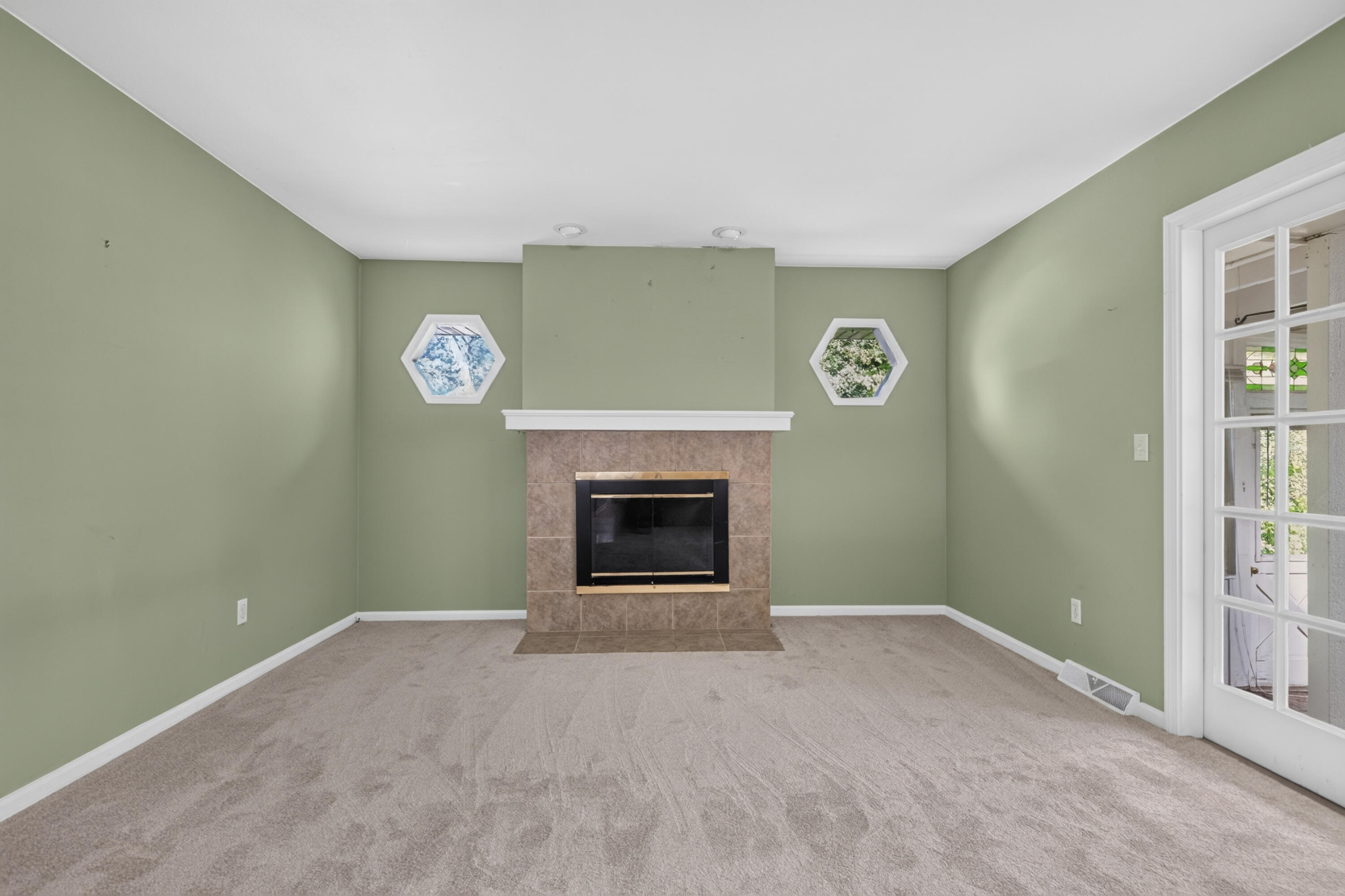 N56-w29354 County Rd K Hartland, WI 53029 - Photo 14 of 24 Family room with Fire Place
